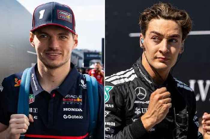 George Russell says Max Verstappen is talking to Mercedes in bombshell 2026 move