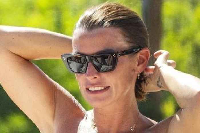 Wayne Rooney gets Erling Haaland ponytail in shock new look on hol with bikini-clad Coleen