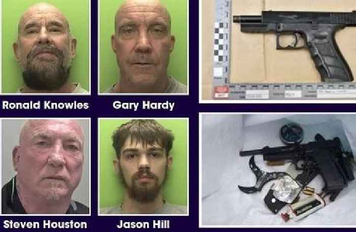 Gary Hardy the Nottinghamshire crime lord jailed for 23 years for heading 'assassination kit' gang