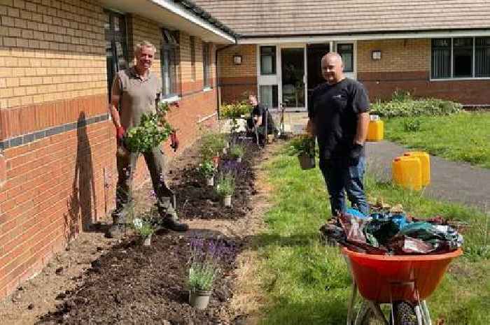Ottery hospital blooms again thanks to garden centre makeover
