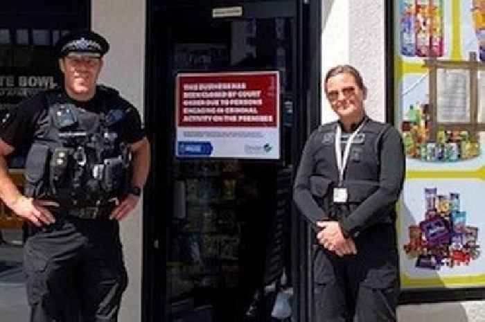 Two Exmouth shops shut down for selling 'cheap baccy'