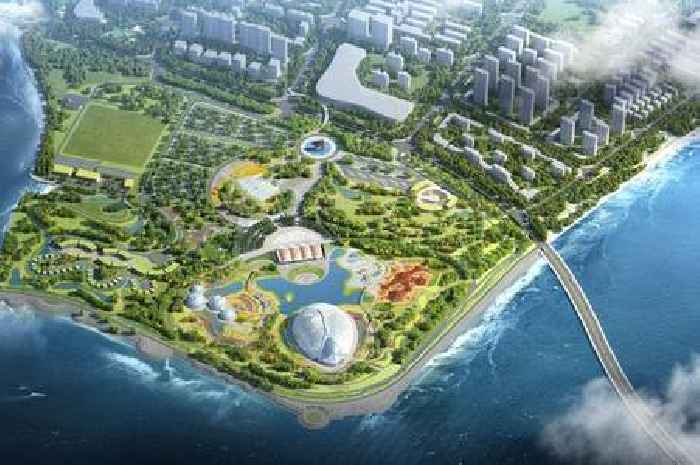 Eden Project Qingdao China plans