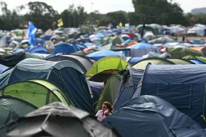 Louis Tomlinson's bizarre Glastonbury camping plans with tent for just booze