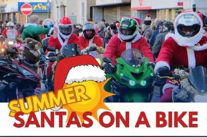 Why hundreds of Santas on bikes will be riding through Somerset this weekend