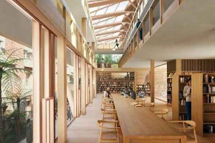 University of Cambridge submits plans for new library with walled garden