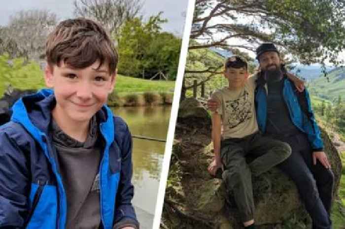 Dad 'numb and helpless' as search for missing teen son continues near river