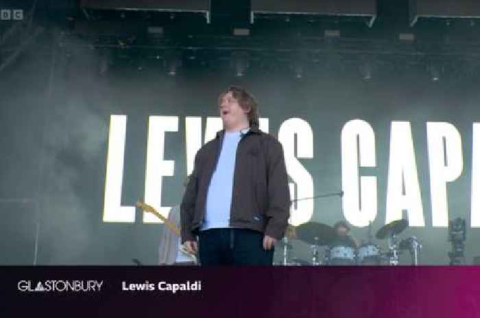 Lewis Capaldi takes to Glastonbury stage for iconic comeback after release of powerful new single