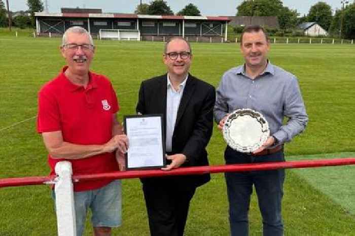Neilston FC celebrated in Scottish Parliament for West of Scotland League title success