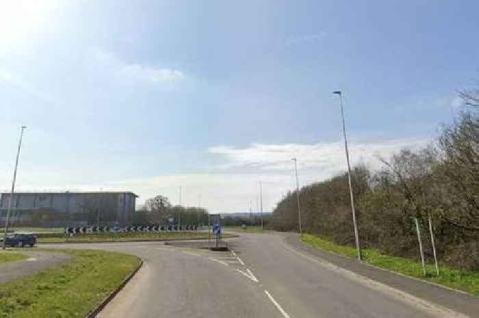 Police close road near busy roundabout after incident