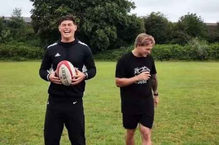 Louis Rees-Zammit is back on the rugby field as new $46million rival emerges