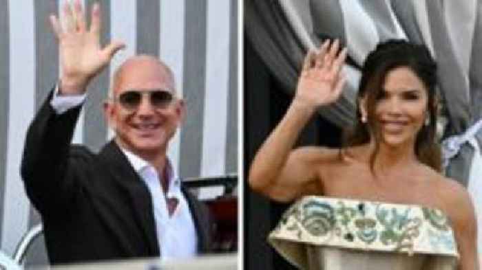 In pictures: Jeff Bezos and Lauren Sanchez's star-studded wedding in Venice