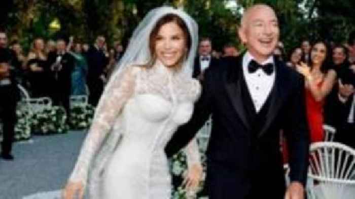 In pictures: Celebrities descend on Venice Jeff Bezos and Lauren Sanchez's wedding
