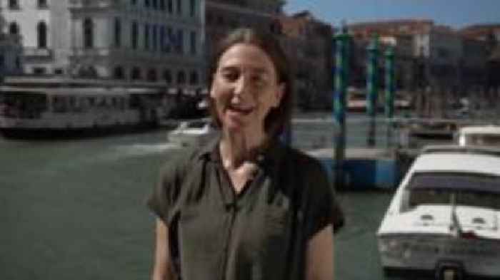 On the ground in Venice for Bezos's glitzy wedding