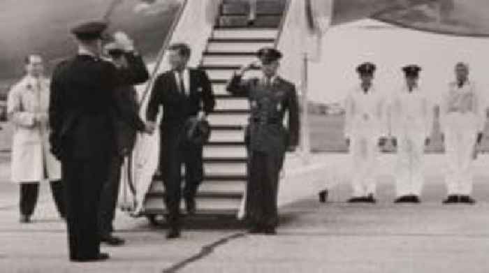 Why JFK flew to Lincolnshire for a deeply personal visit