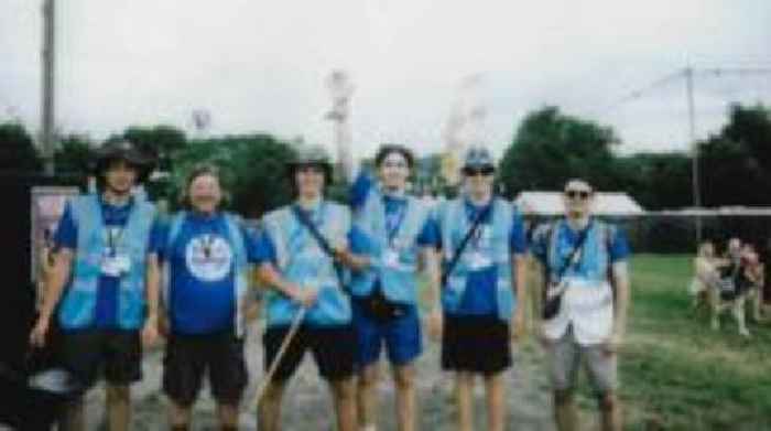 A look through the lens of Glastonbury volunteers