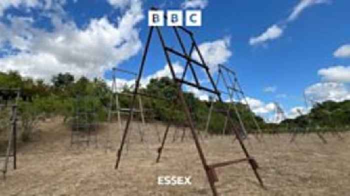 Braintree man creates A-frame 'graveyard'