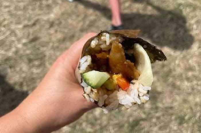 'I tried the £12.50 vegan sushi at Glastonbury Festival that was well worth the wait'