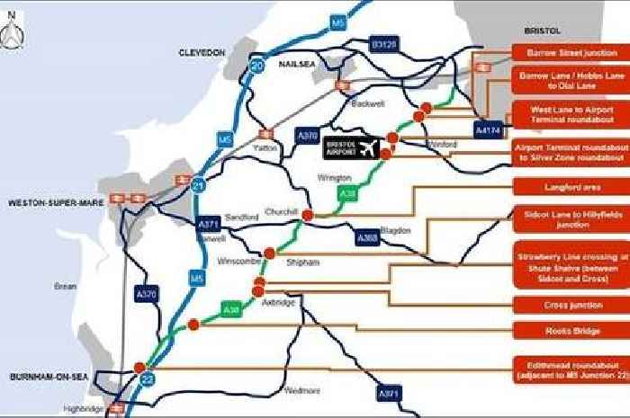 Major A38 plans mapped as works will cut congestion and increase safety