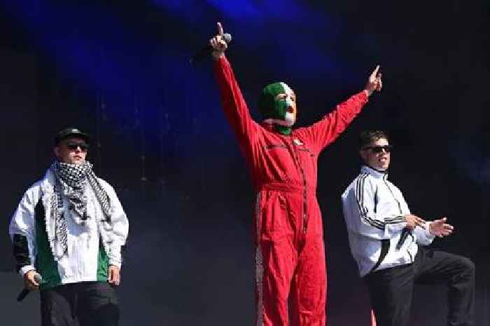 What happened during Kneecap Glastonbury Festival set BBC didn't show live