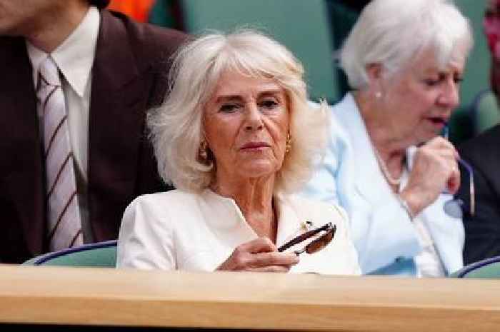 Queen Camilla's short Wimbledon remark that uncovered royal family strain