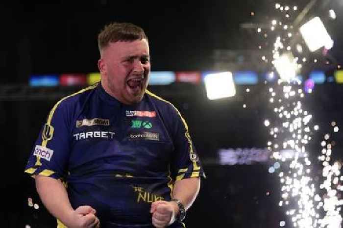 Showbiz Luke Littler sends New York darts fans wild with thrilling 120 checkout missing a treble