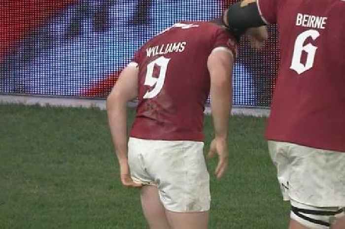 Tomos Williams hands Lions huge injury scare as concern heard in commentary box