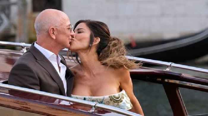 Sanchez shares picture with Bezos as they tie the knot in Venice