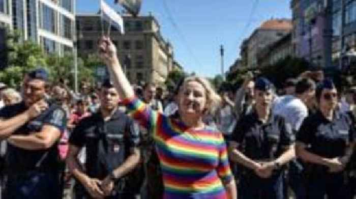 Thousands defy Hungary PM's Budapest Pride ban to march anyway