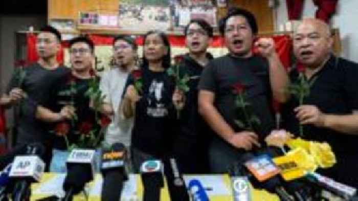 One of Hong Kong's last major pro-democracy parties disbands