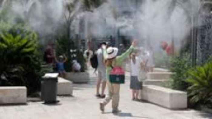 Spain records temperature of 46C as Europe heatwave continues