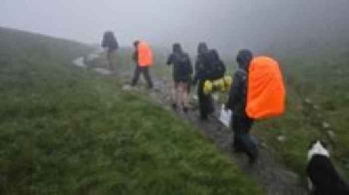 Mountain rescue team aids Duke of Edinburgh groups