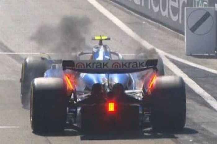 Carlos Sainz car fire causes F1 chaos as Williams endure Austrian GP nightmare