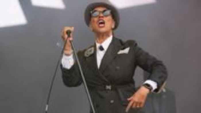In pictures: Sunday at Glastonbury Festival so far