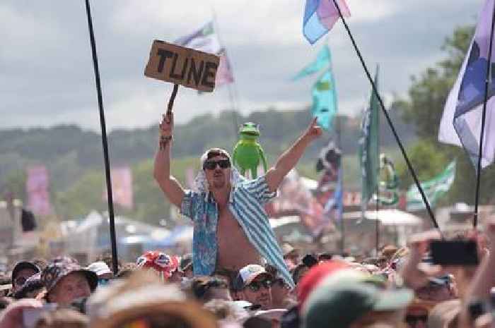 Glastonbury organisers urge fans to 'stay safe in the heat' as 27C bakes festival