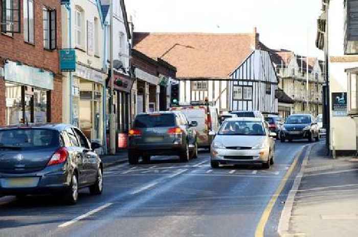 The town full of expensive homes people are confused if it belongs to Essex or Hertfordshire