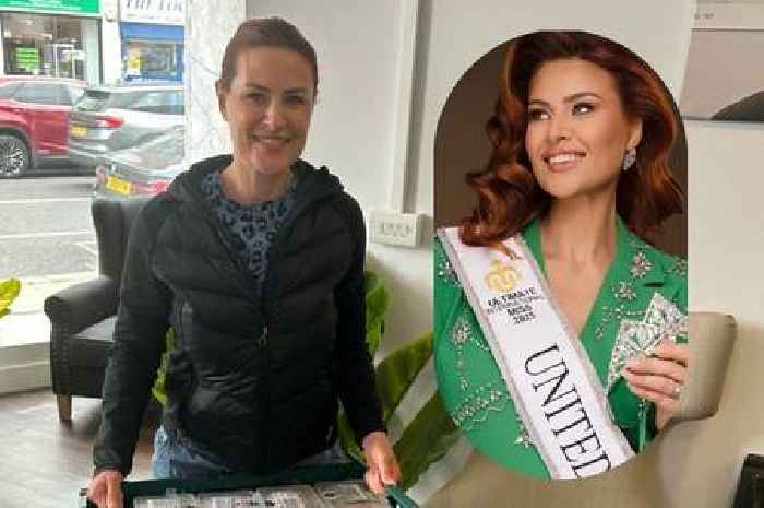 Beauty queen mum switches tiaras for headsets as she champions charity helping the homeless in Surrey