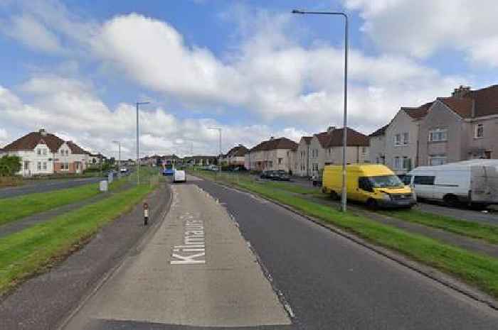 Major Kilmarnock road closed after pedestrian hit by car