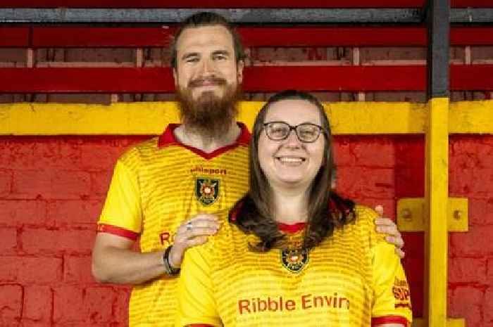 New Albion Rovers kit thanks fans in writing as Rovers Return backers take centre stage on retro kit