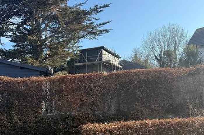 Neighbours furious after Airbnb owner builds massive tower in garden