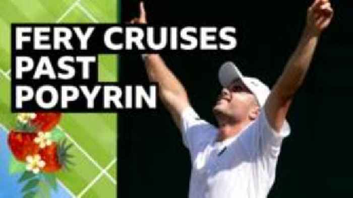 British wildcard Fery knocks out 20th seed Popyrin
