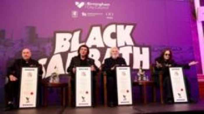 Black Sabbath given freedom of Birmingham