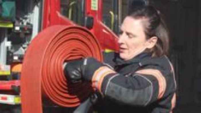 'Fire service is helping me through the menopause'