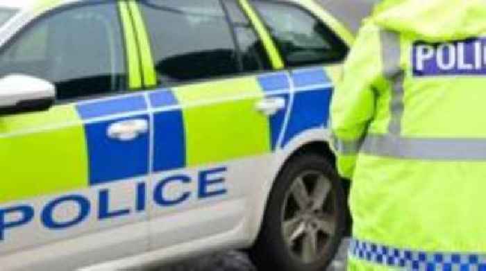 Man arrested after reports of an individual armed with a large knife