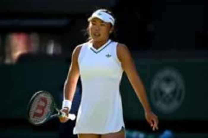 Wales' Xu beaten by Raducanu at Wimbledon