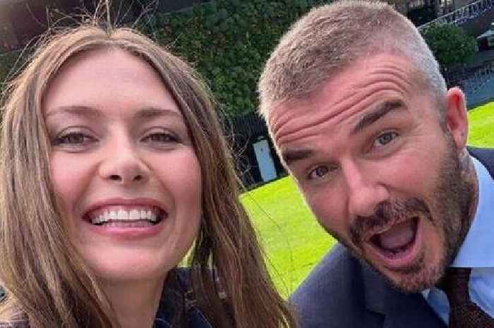 Wimbledon champ and 'world's hottest athlete' looks unrecognisable with David Beckham