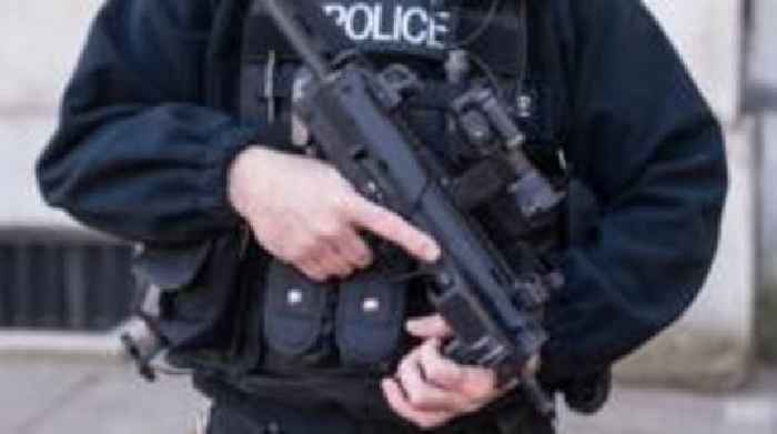 Armed police arrest three after weapons spotted
