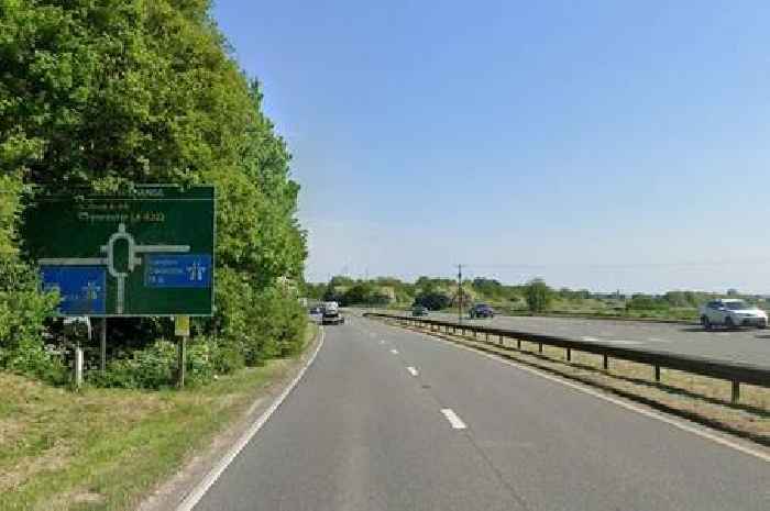 Live: Key road off M4 blocked due to crash