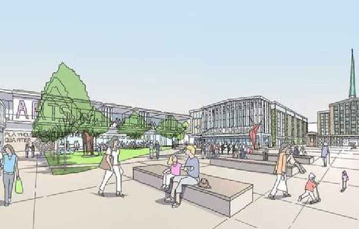 Council agrees new area for redevelopment as town remains under construction