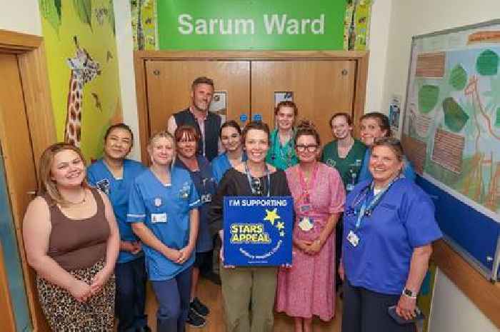 Oscar winner Olivia Colman brings joy to young patients during surprise hospital visit
