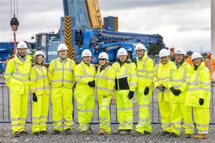 UK’s biggest battery plant hits milestone as steel structures go up